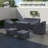 Emanuell Wicker All-Weather Outdoor Conversation Set Furniture Covers
