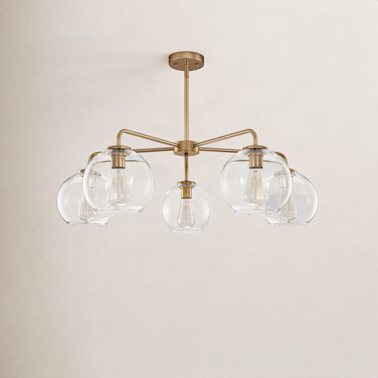 Royelle 5-Light Chandelier, Gold