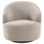 Avayiah Upholstered Swivel Accent Chair