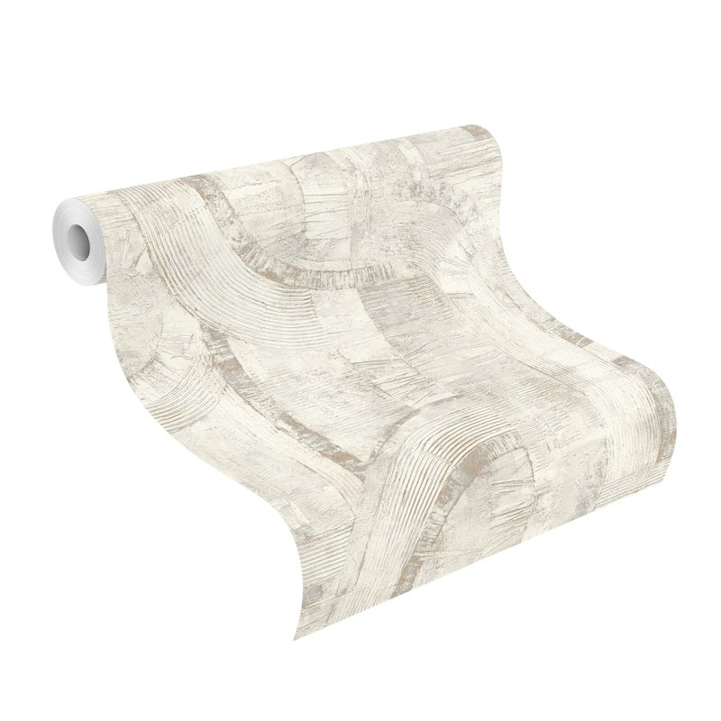 Geometric Roll, Off White