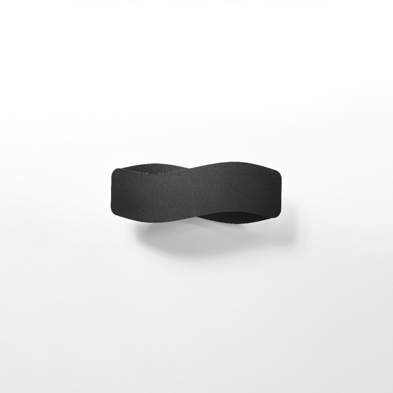 Dikomo Steel Up & Downlight, Black