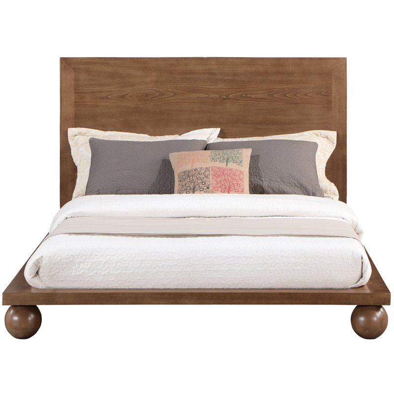 Kent Platform Bed, Queen, Walnut