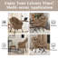 Upholstered Armchair With Footstool-1610263869