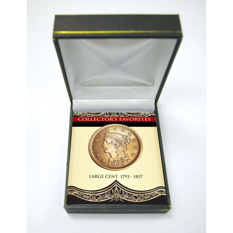 Pièce de monnaie de collection large cent 1793-1857