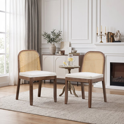 Chaise de salle à manger Mid Century Farmhouse