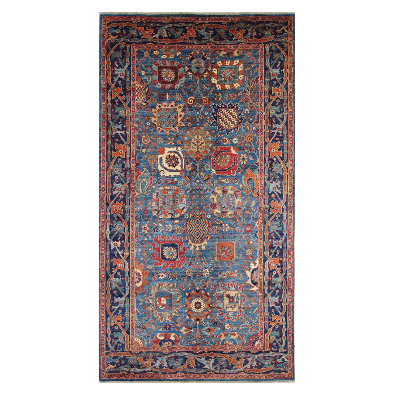 Hand Knotted Wool Indoor Rug