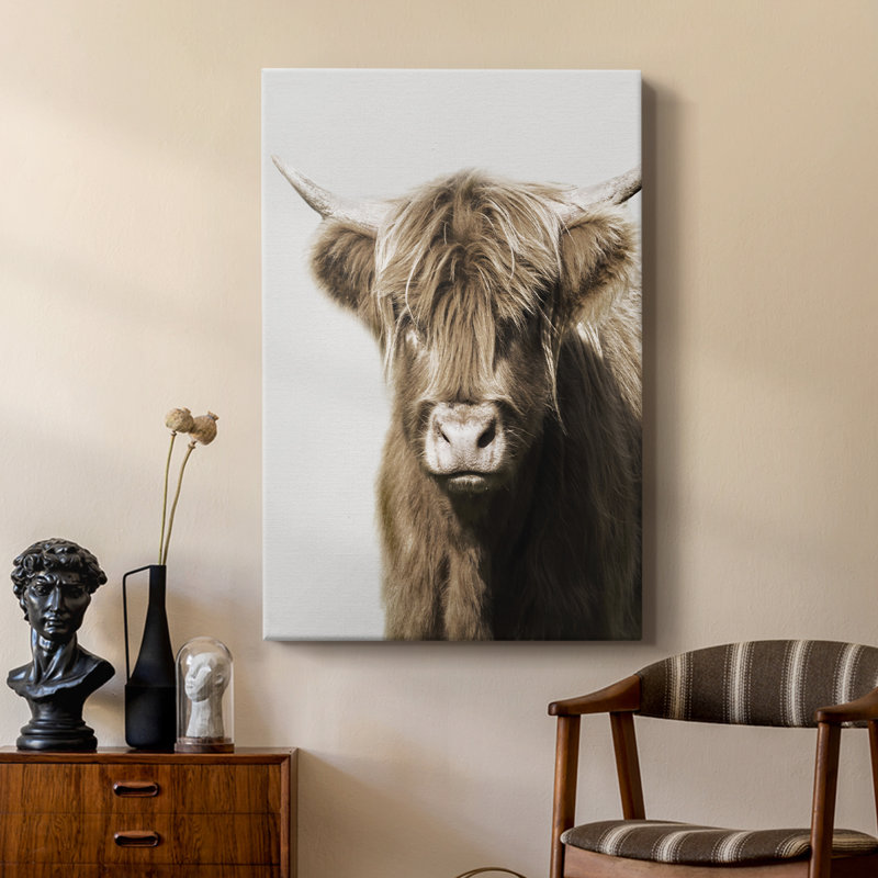 Highland Portrait II - galerie Cavas sur mesure, H 27 po x l 18 po