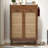 Walnut Solid wood Shoe Storage