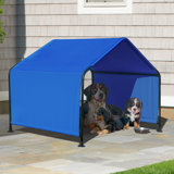 ShelterLogic Blue Dog Shade Canopy Pet Shelter