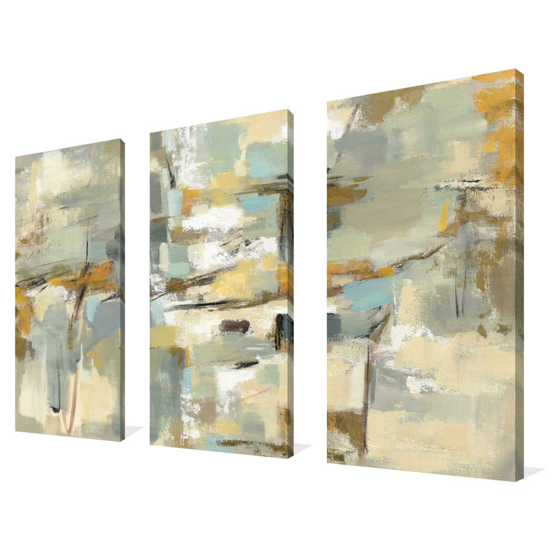 " Old Port " 3 - Pieces, 24" H x 36" W x 0.75" D
