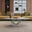 Table basse en bois fritté Modern Industrial