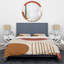 Ensemble de housse de couette beige minimaliste à motif bohème minimaliste 1-101242369