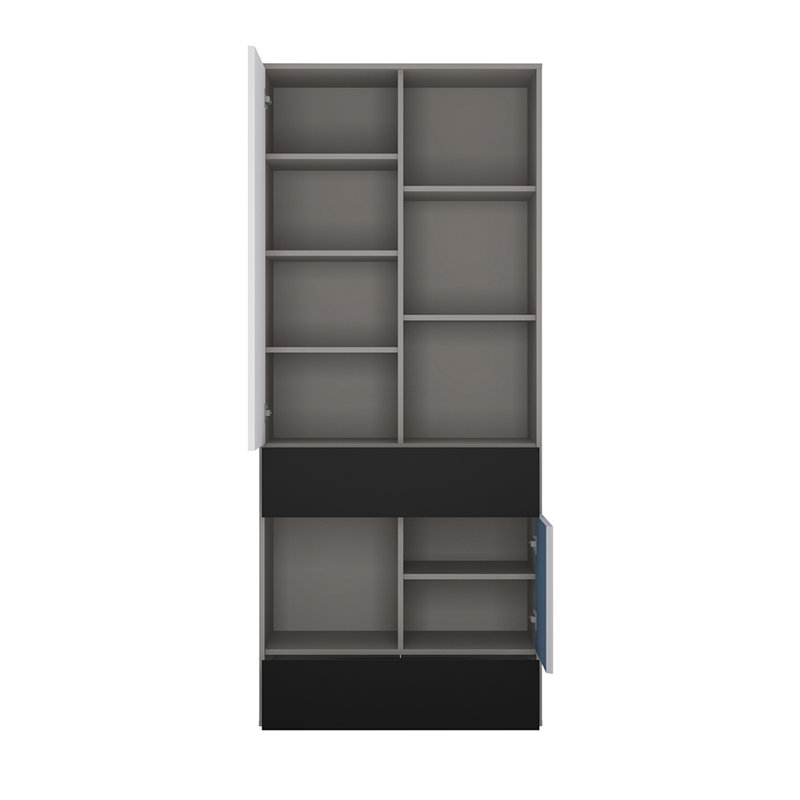 Madaket 197cm H X 84cm W Kids, White/Black/Soft blue