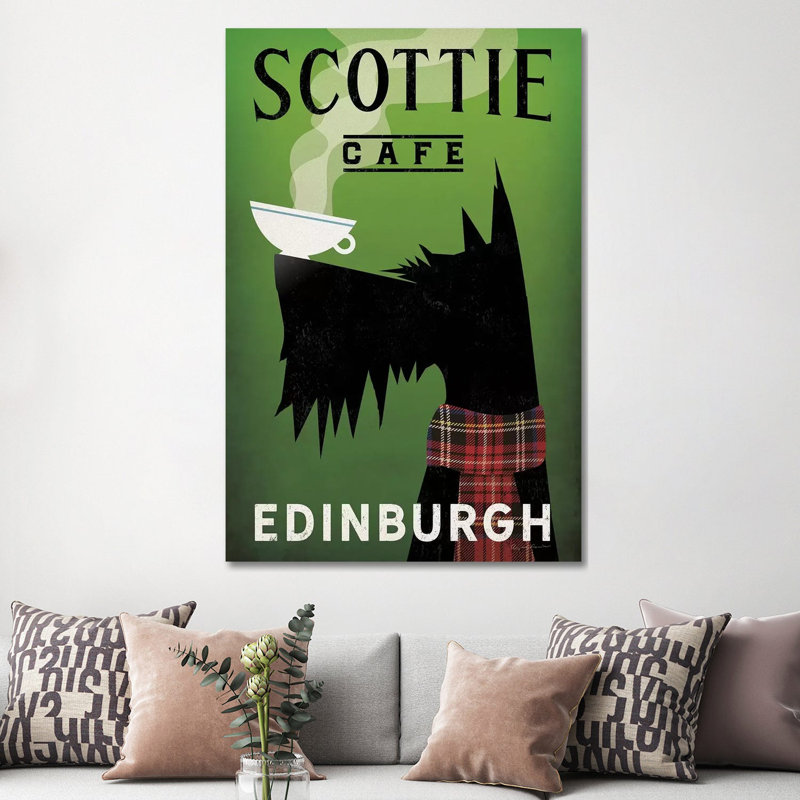 Scottie Cafe by Ryan Fowler - Wrapped Canvas Print, 152.5 cm H x 101.5 cm W