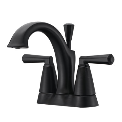 Z Centerset 2-handle Bathroom Faucet with Drain Assembly