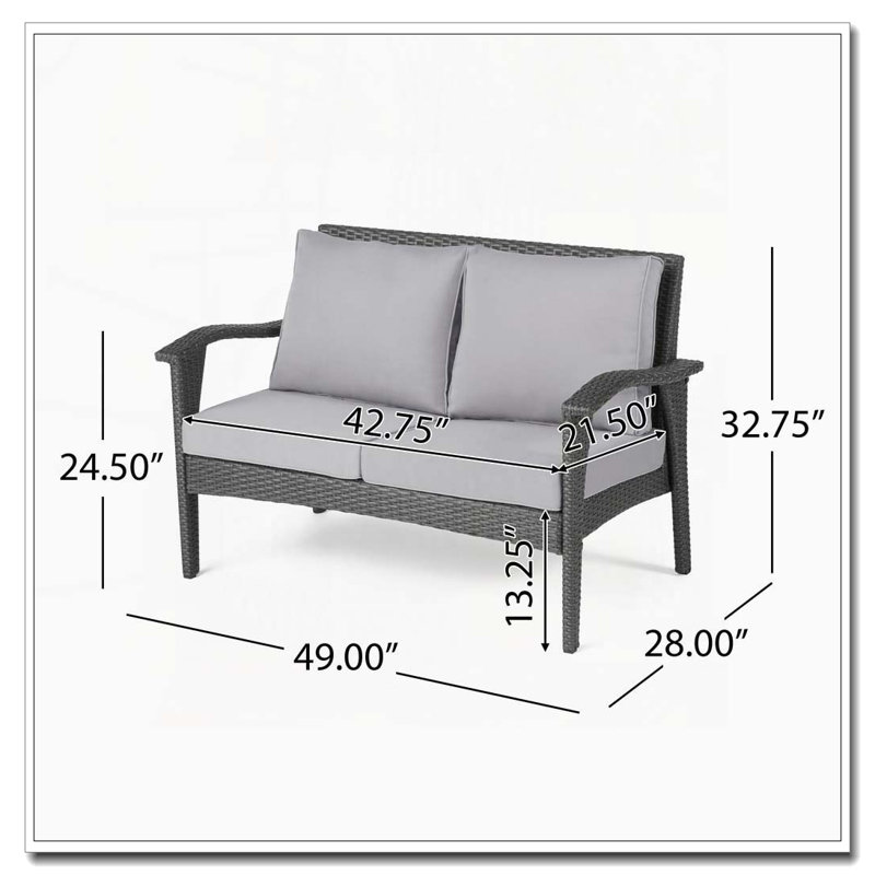 CANAPÉ PATIO LOVE SEAT
