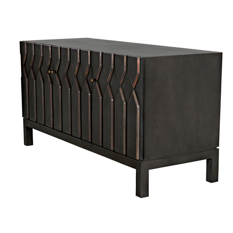 Anubis 60'' W Solid Wood Sideboard