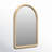 Breece Wooden Arched Bathroom Wall Mirror-770777098