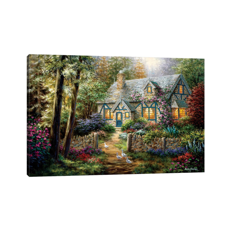 A Country Gem by Nicky Boehme - Gallery-Wrapped Canvas Giclée on Canvas, 20.32 cm H x 30.48 cm W, Wrapped Canvas