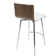Middlebrook Swivel Upholstered Counter Stool with Metal Frame