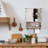 Jodiann 19.3W Wall Bathroom Cabinet with 2-Door X-shaped Barn Door Design-410392759