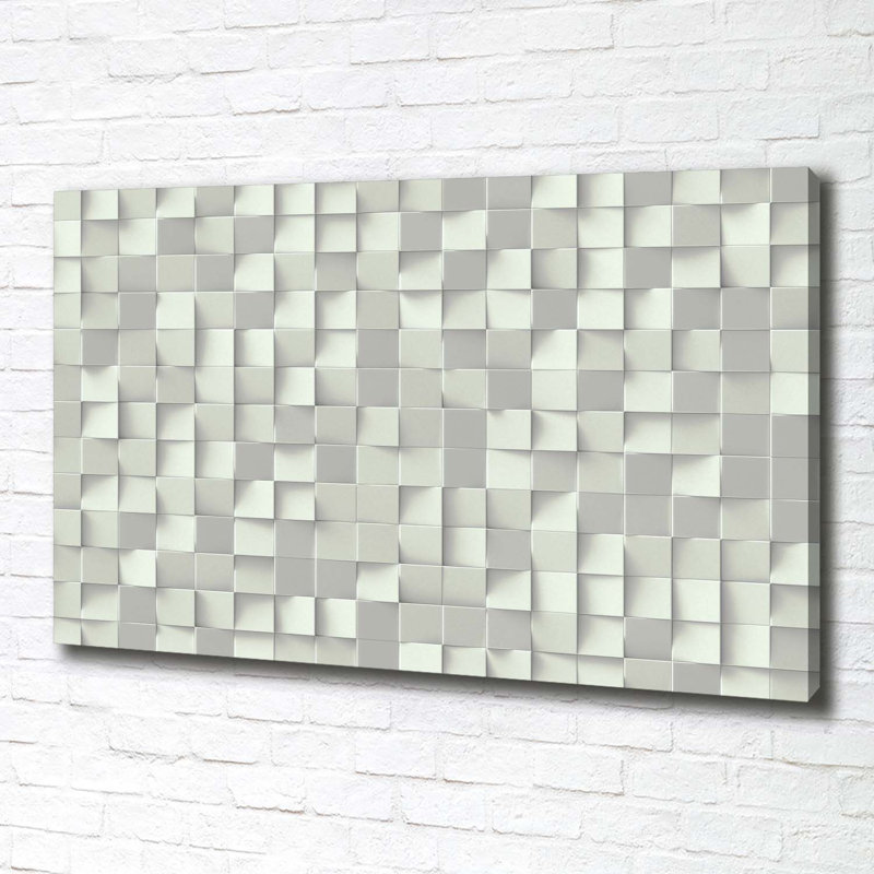 Geometric Background - Wrapped Canvas Print
