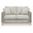 Breshae 58.5'' Wide Straight Loveseat with Cushions
