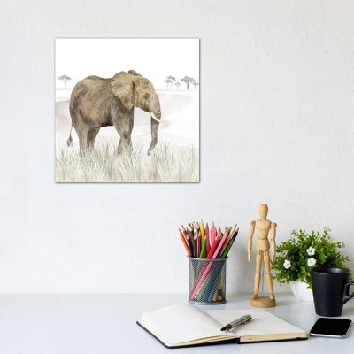 " Serengeti Elephant Square " by Tara Reed