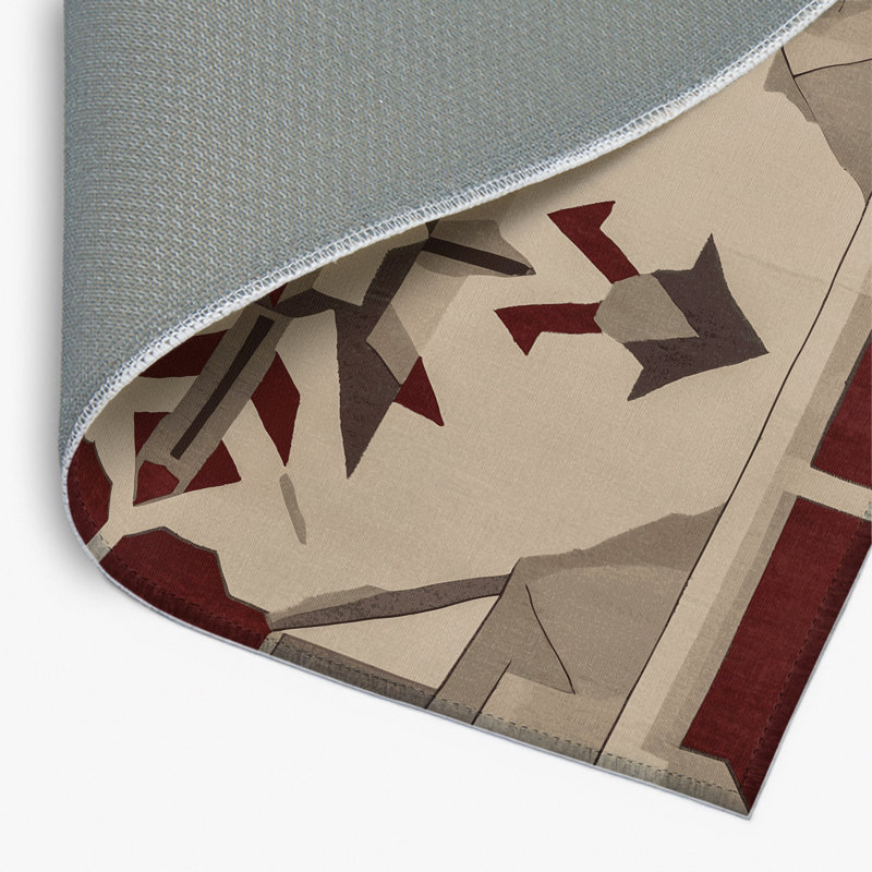 Tapis intérieur et extérieur Intersecting Realms, Rectangle 1 pi 6 po x 2 pi 6 po