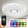 Carlette LED Smart Flush Ceiling Lights Wi-Fi RGB Connect with Tuya Works with Alexa, Google Home