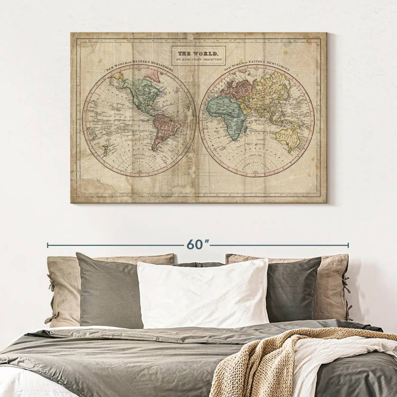 Aliaz Old World Eastern Western, H 34 po x l 51 po