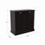 Armoire de trieur de linge inclinable à deux compartiments-219446145