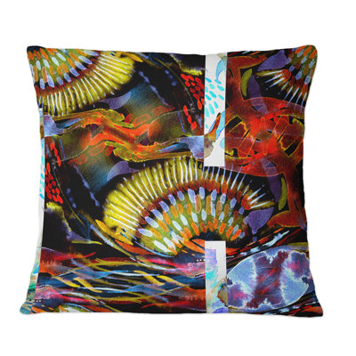 Patchwork Throw Pillow