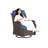 Relax in style with this elegant swivel patio chair