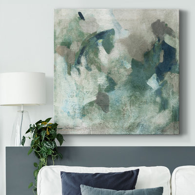 Garden in Abstract-Gallery Wrapped Canvas