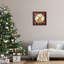  «Deer on Plaid & Wreath», art de la giclée encadrée par Paul Brent-636034264-636034265