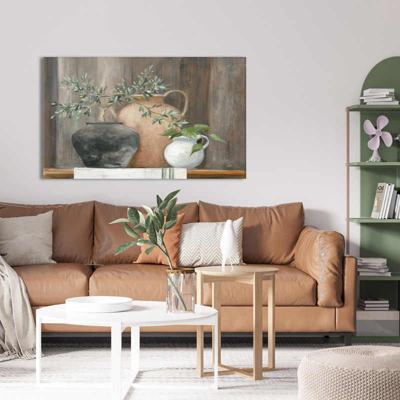 " Simplicity " Painting Print, 30" W x 18" H, Wrapped Canvas