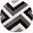 Hajredin Collection Black/Grey Abstract Angle Area Rug, 8' X 10'-215485921