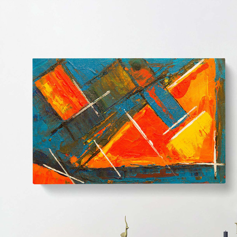 Abstract Art Painting Vol.164 by S.Johnson - Wrapped Canvas, 50cm H x 76cm W x 3cm D
