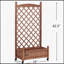 Raised Garden Bed with Trellis 2 Pack