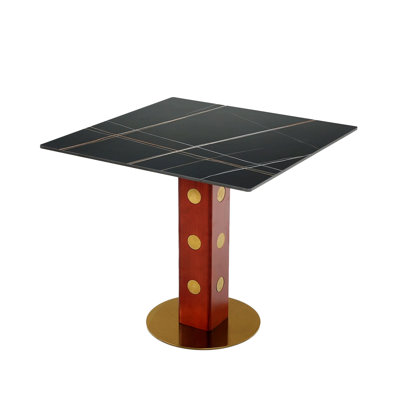 Square Dining Table, Kitchen Table for Small Space