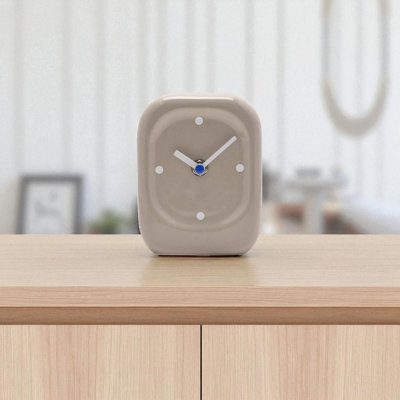 Porcelain Quartz movement / Crystal Tabletop Clock
