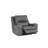 Top Grain Leather Power Recliner Chair With Zero Gravity, Adjustable Headrest & Lumbar Support-132468290