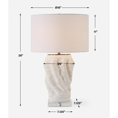 Kentwood White Table Lamp