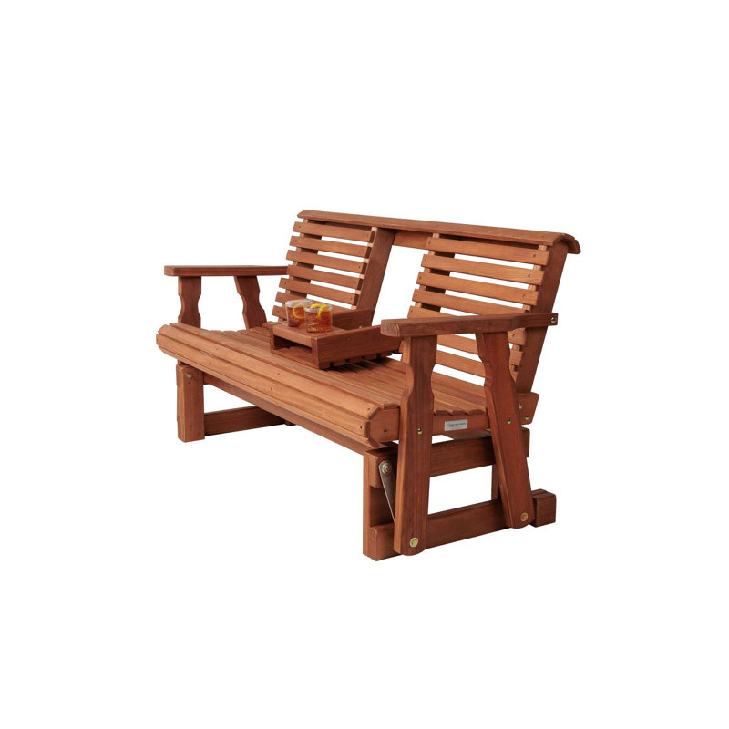Fauteuil oscillant Amish Casual, Teinture cèdre