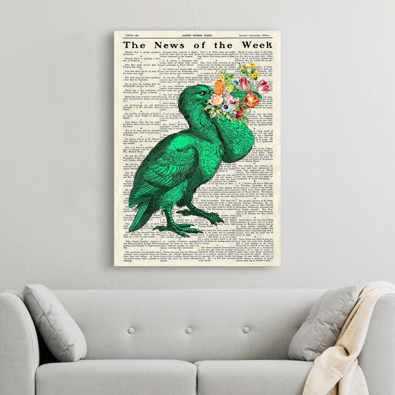 A Pleasant Surprise I by Stef Lamanche - Wrapped Canvas Graphic Art Print, 70cm H x 50cm W x 4m D