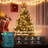 2 Pack 25ft BIG Bulb C9 Christmas String Lights, 50 Bulbs, Warm White, Battery Powered-1085223728