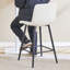 Chaises de bar en cuir Stable Comfort