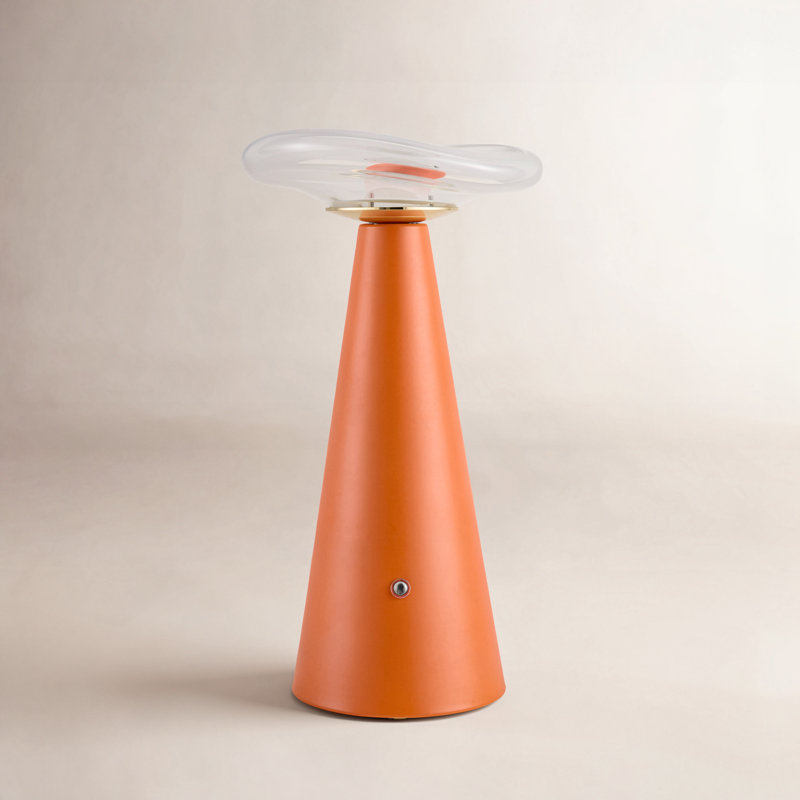 Lampe de table Chaunta, Orange