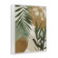 Giclée encadrée de feuilles tropicales du sud-ouest, design par Amber Sterling